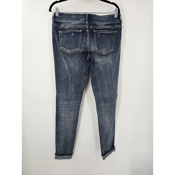 MAURICES Skinny Fit Denim Jeans Womens Size Medium Large M-L - Picture 4 of 4